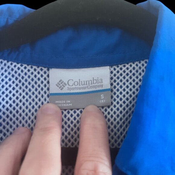 Columbia Boy's Blue Long Sleeve Top Size S - Picture 3 of 3